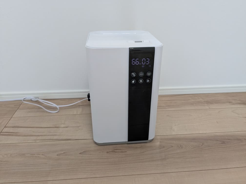 Troston製加湿器の外観