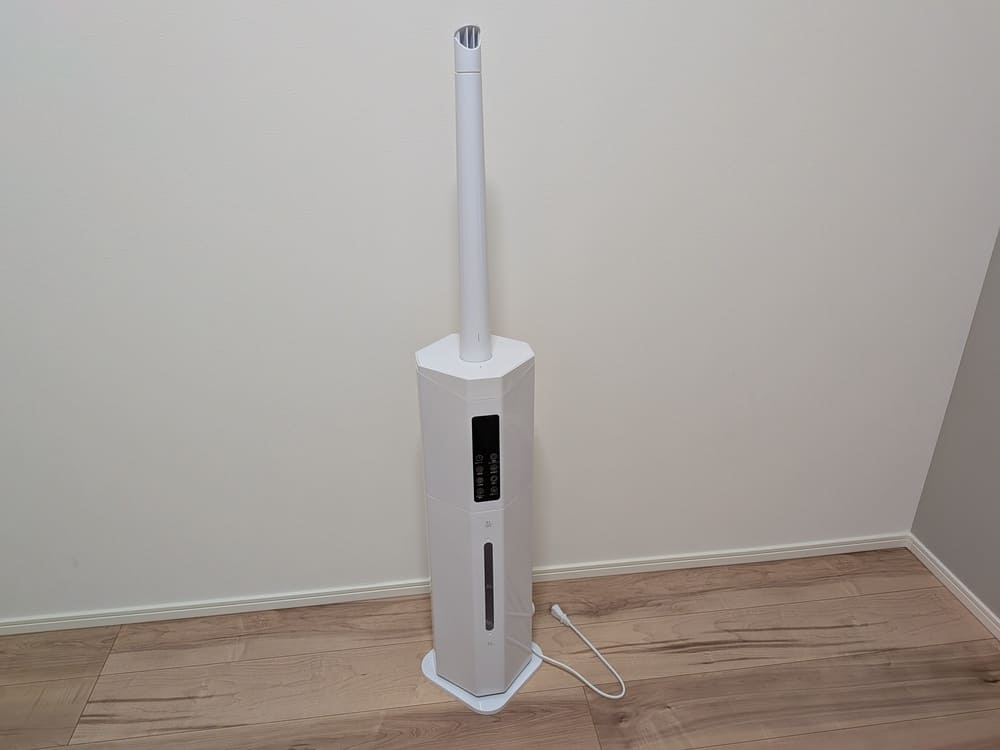 Yutogen加湿器の外観